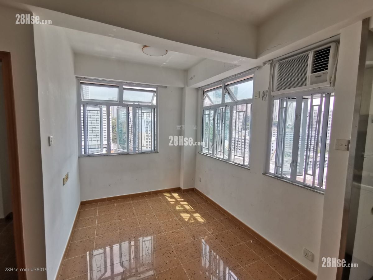 富裕大厦 租盘 1 房 , 1 浴室 240 平方尺