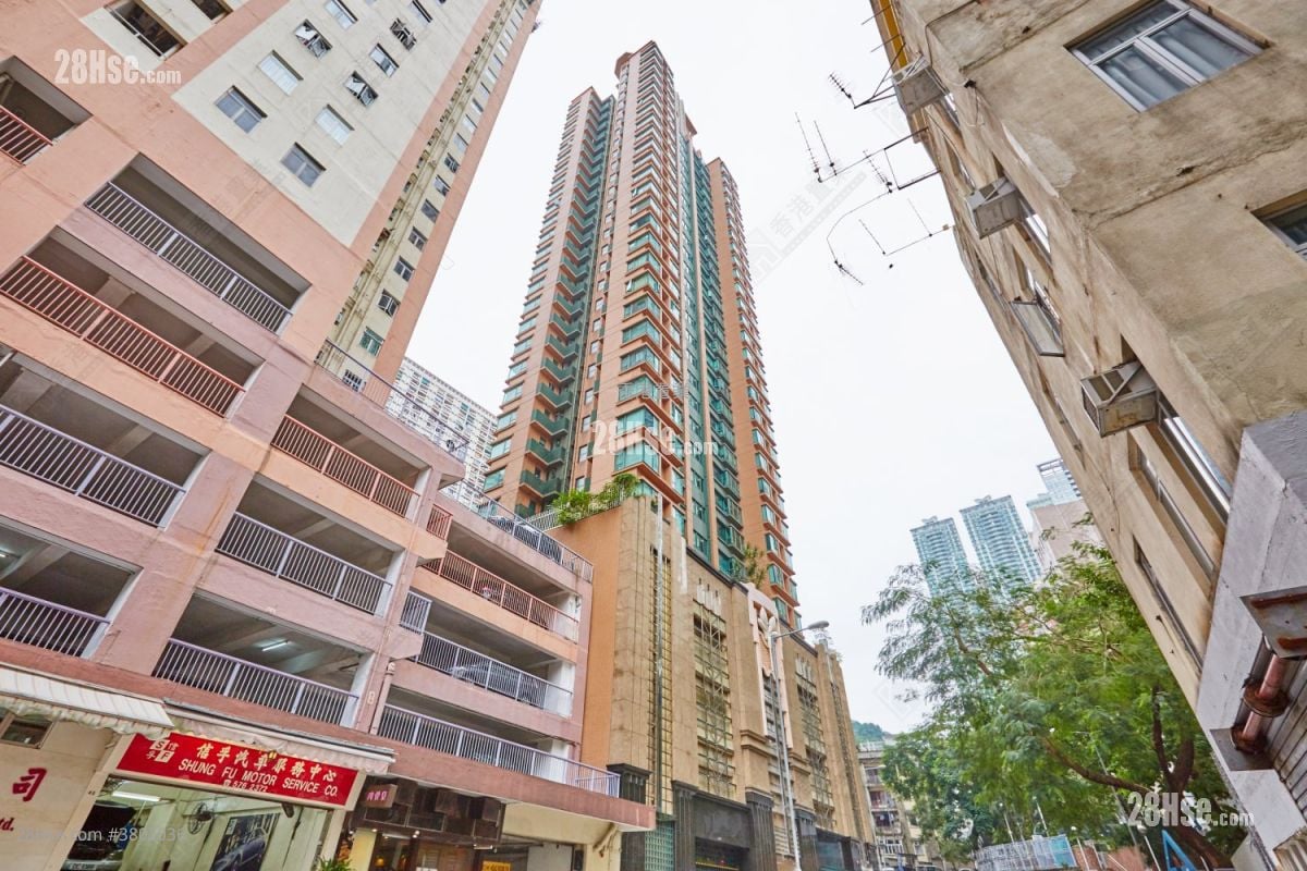 雍艺轩 租盘 2 房 , 1 浴室 418 平方尺