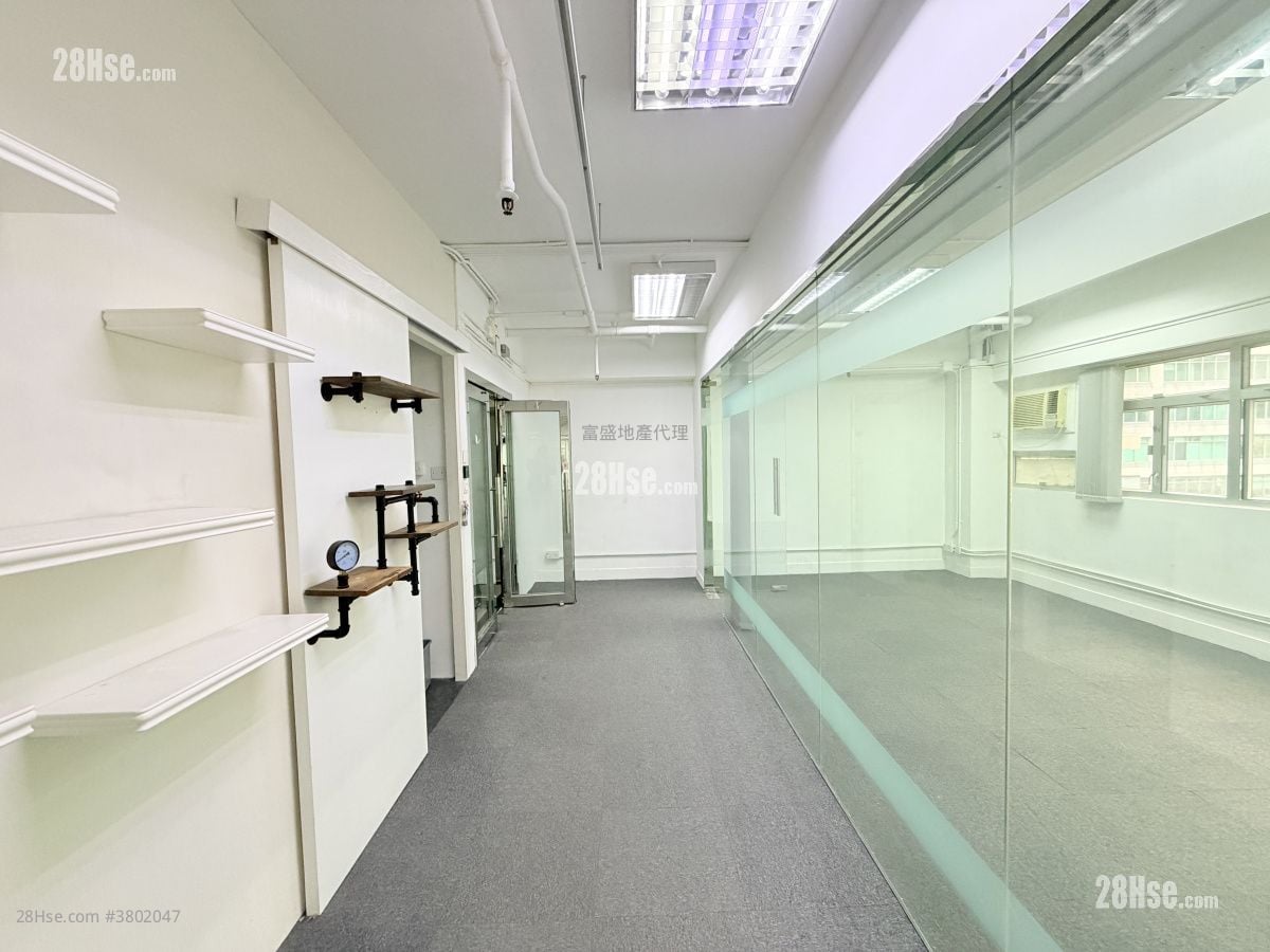 荣吉工业大厦 租盘 3 房 1,380 平方尺