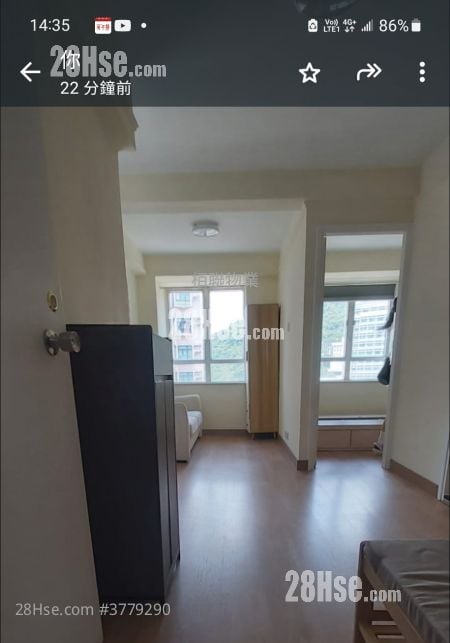 嘉辉花园 租盘 1 房 , 1 浴室 281 平方尺