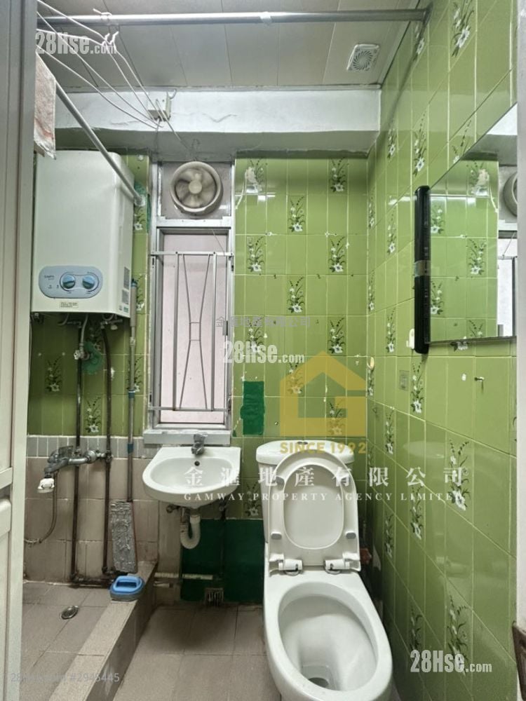 豪苑 租盘 2 房 , 1 浴室 408 平方尺