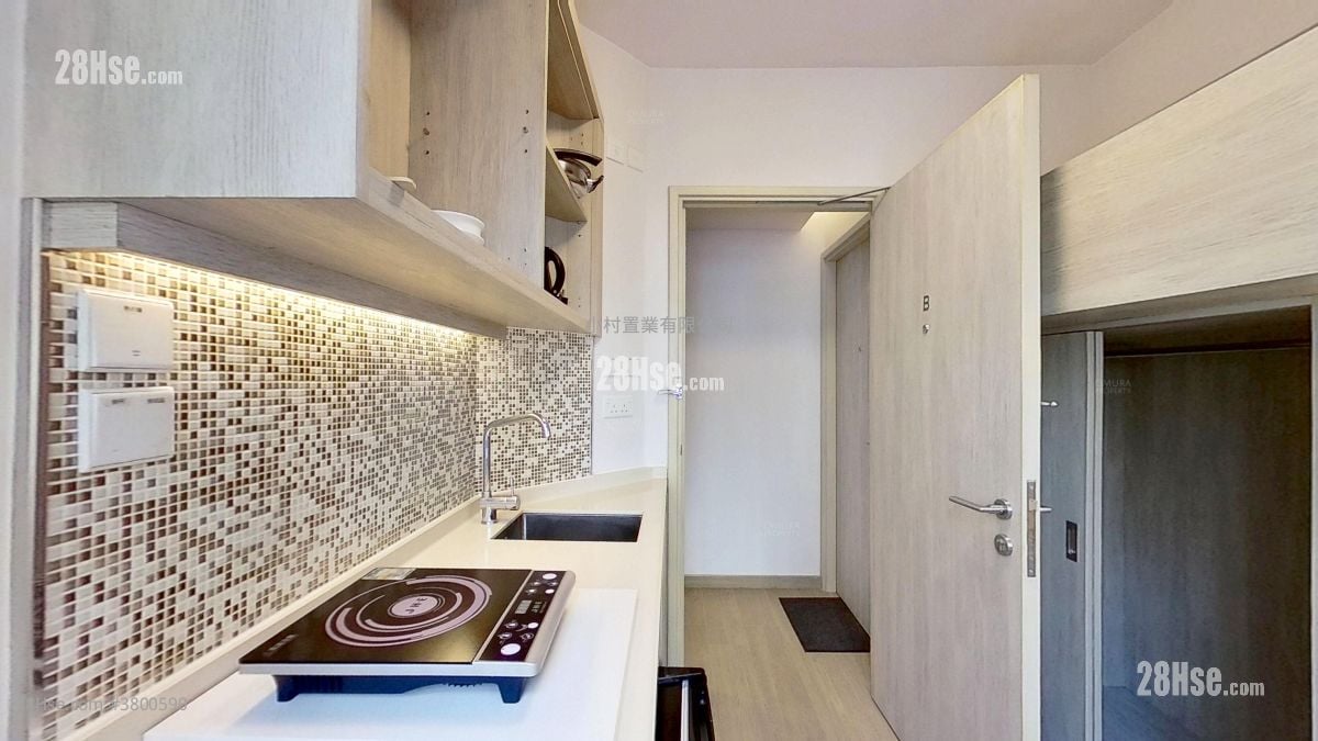 kitchen: 182 Jaffe Road Rental Studio , 1 Bathroom 150 ft²