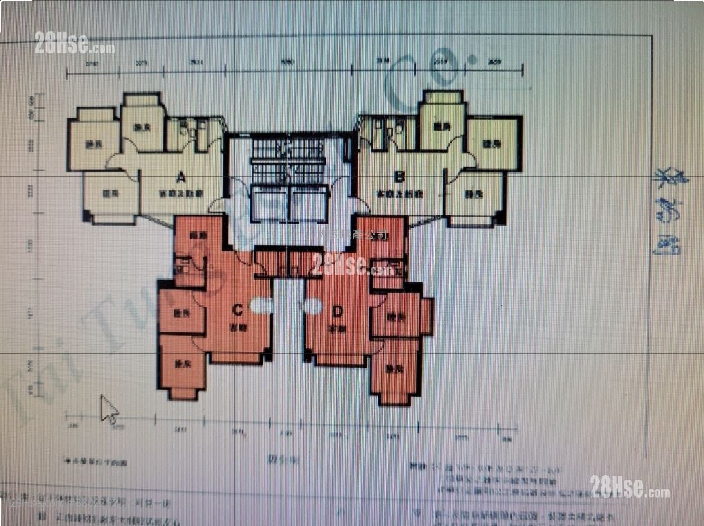 荣裕阁 售盘 3 房 405 平方尺