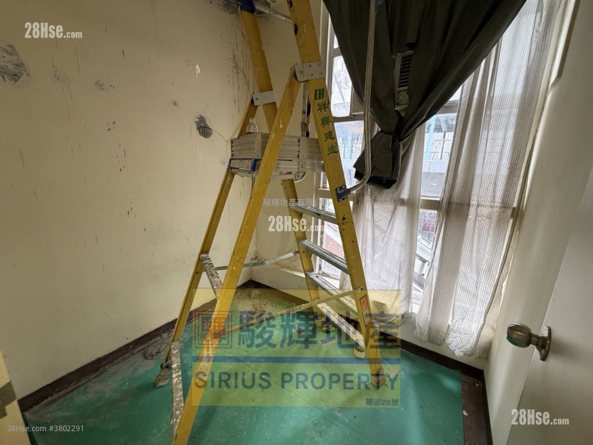 忠利大厦 租盘 2 房 , 1 浴室 300 平方尺