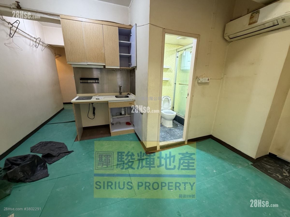 忠利大厦 租盘 2 房 , 1 浴室 300 平方尺