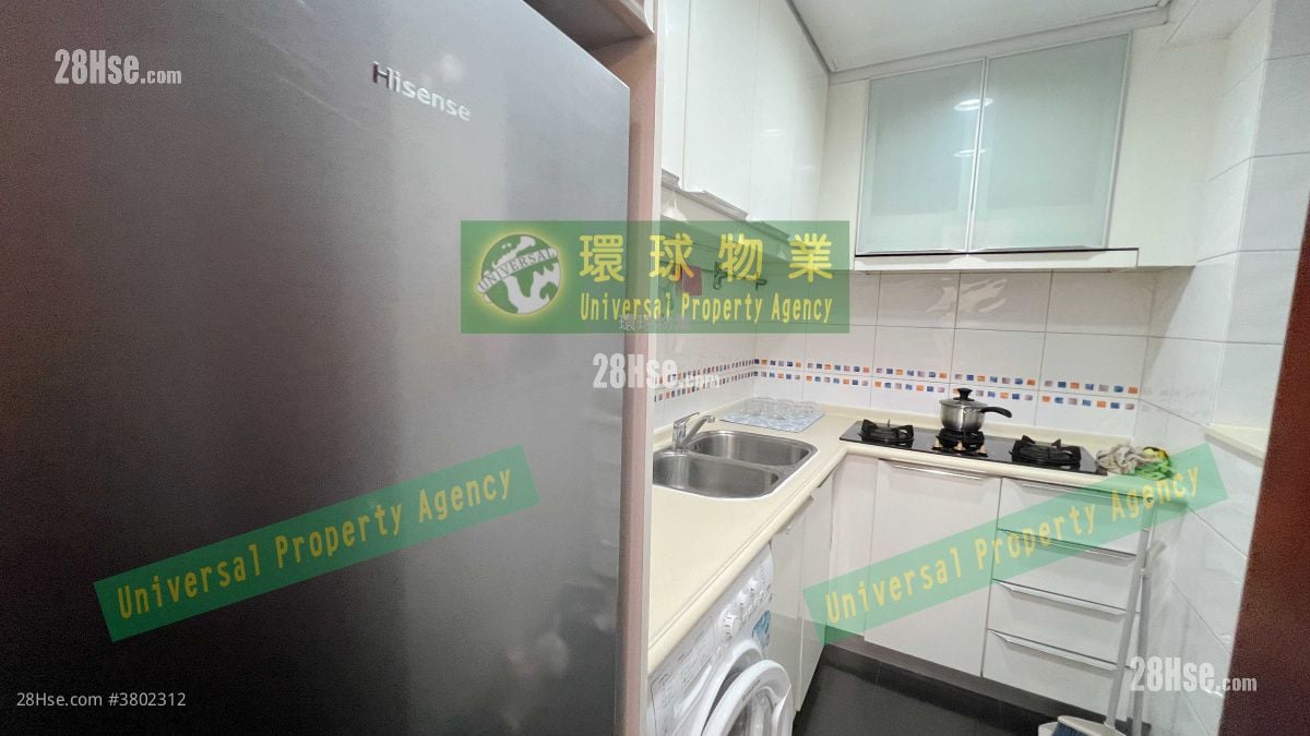 泓都 租盘 2 房 , 1 浴室 496 平方尺