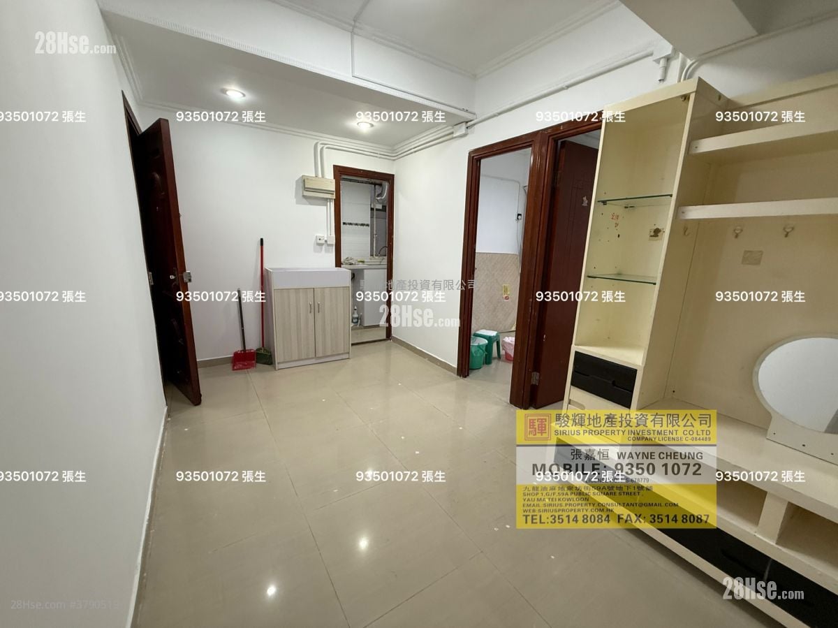 金冠楼 租盘 2 房 , 1 浴室 293 平方尺