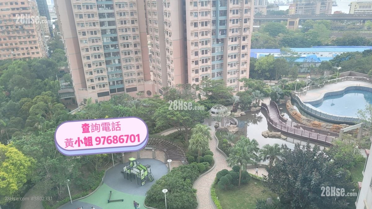 港湾豪庭 租盘 2 房 , 1 浴室 338 平方尺