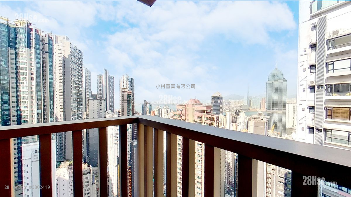 露台: 摩罗庙街18号 租盘 2 房 , 1 浴室 477 平方尺