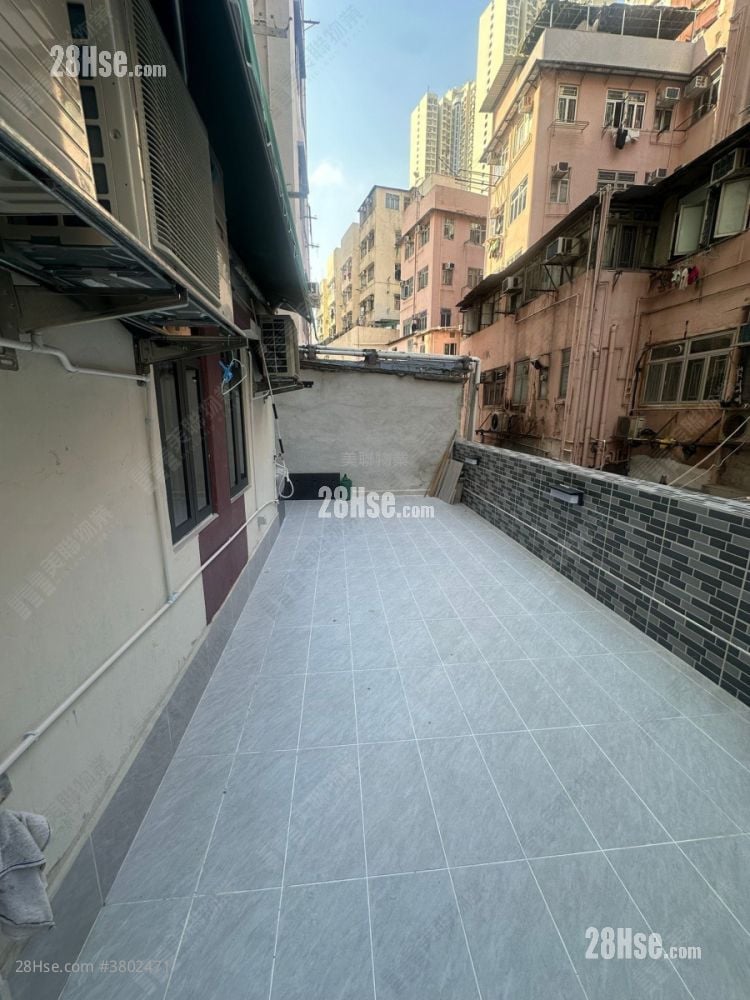 瑞景大厦 租盘 2 房 , 1 浴室 330 平方尺