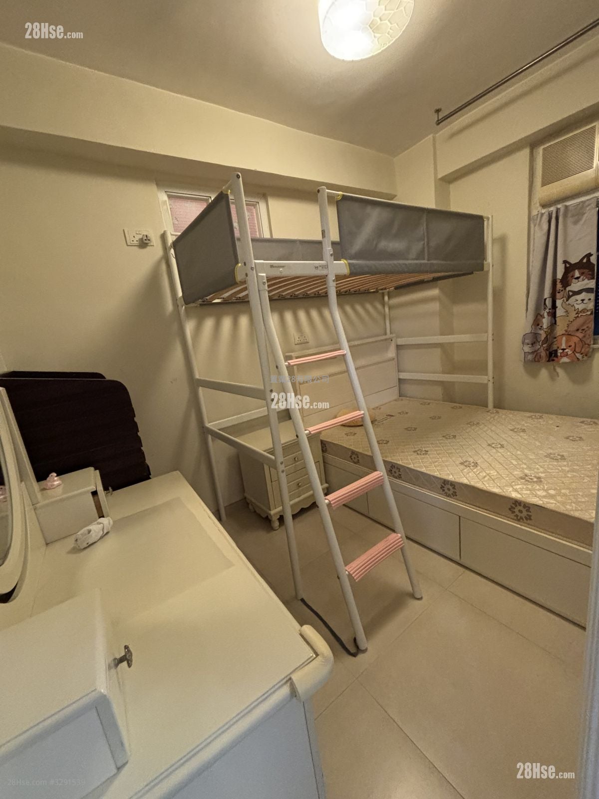 丽晶花园 租盘 2 房 , 1 浴室 407 平方尺