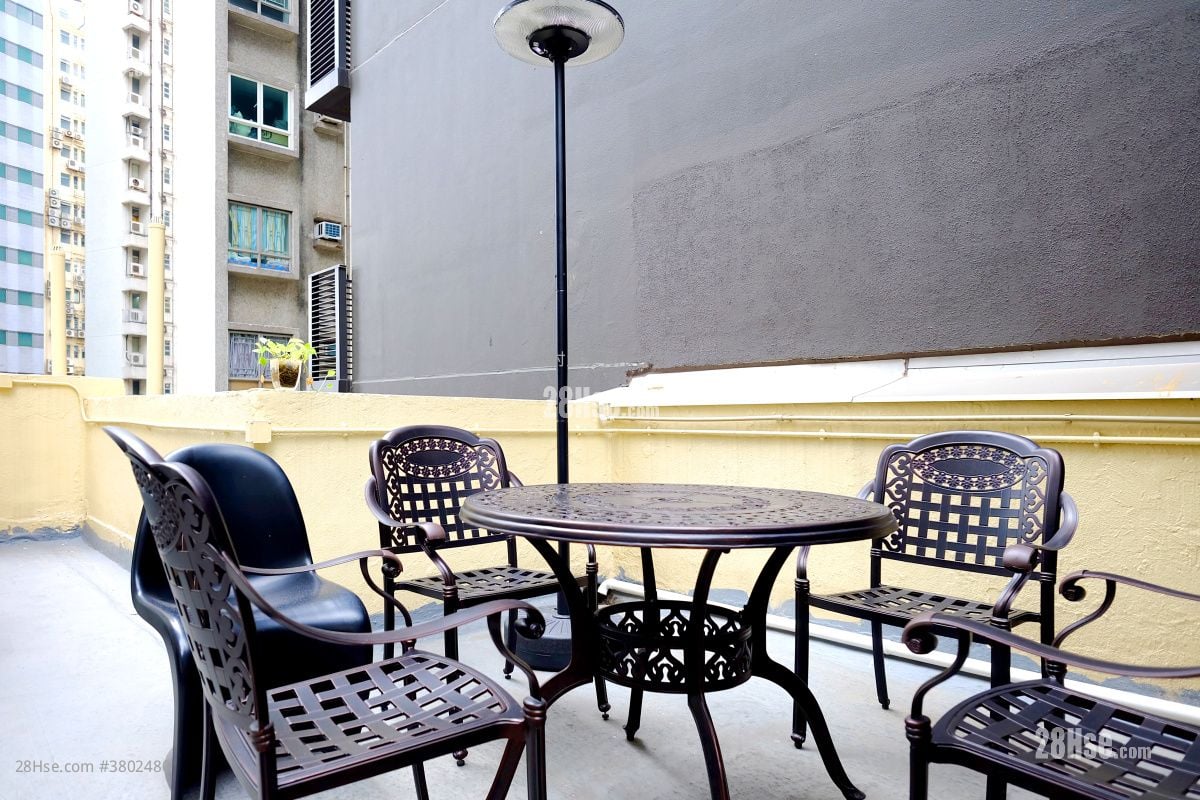 天台: 苏杭街138号 租盘 开放式间隔 , 1 浴室 200 平方尺