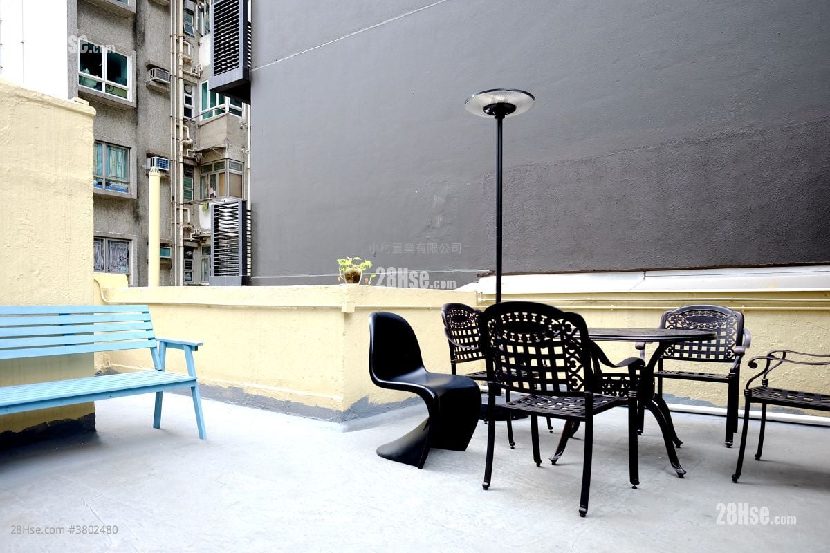 天台: 苏杭街138号 租盘 开放式间隔 , 1 浴室 200 平方尺