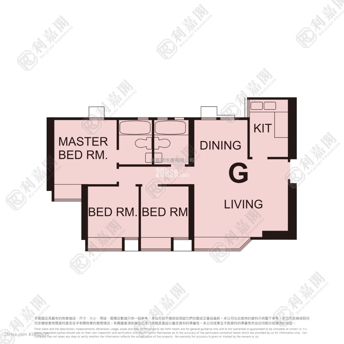 Valiant Park Sell 3 Bedrooms , 2 Bathrooms 682 ft²