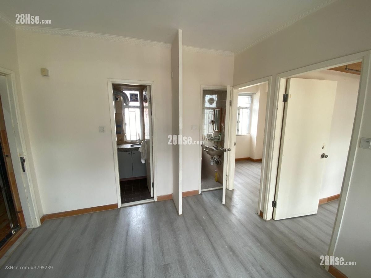 荣华大厦 租盘 2 房 , 1 浴室 320 平方尺