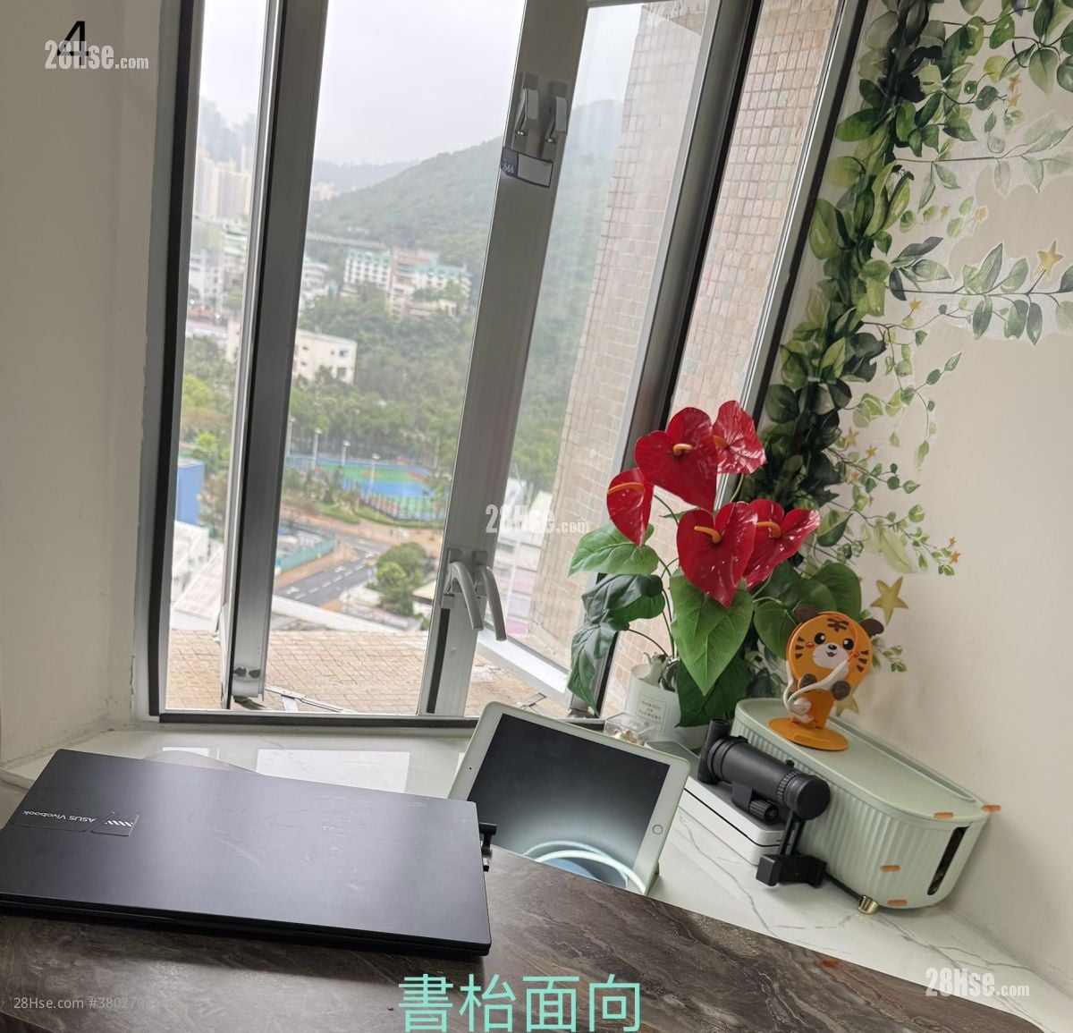 living room: 好光亮的開揚景OK