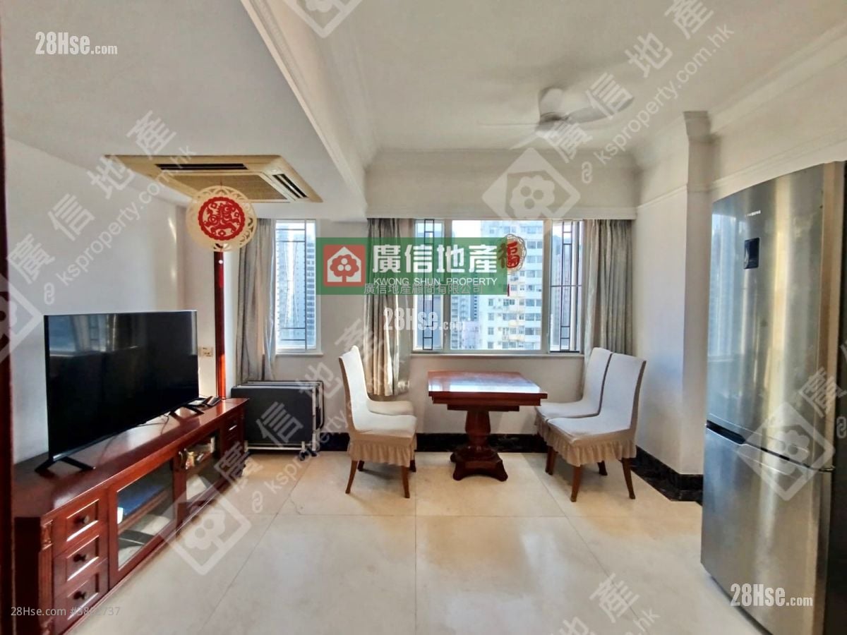 宏景楼 租盘 1 房 , 1 浴室 438 平方尺