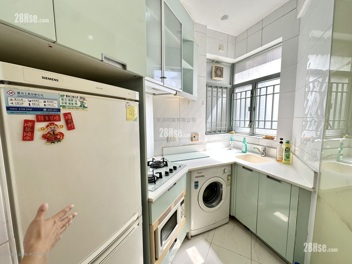 蓝天海岸 租盘 2 房 , 1 浴室 490 平方尺