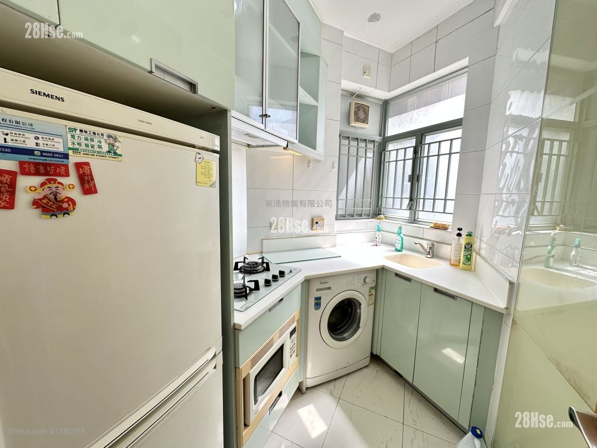 蓝天海岸 租盘 2 房 , 1 浴室 490 平方尺