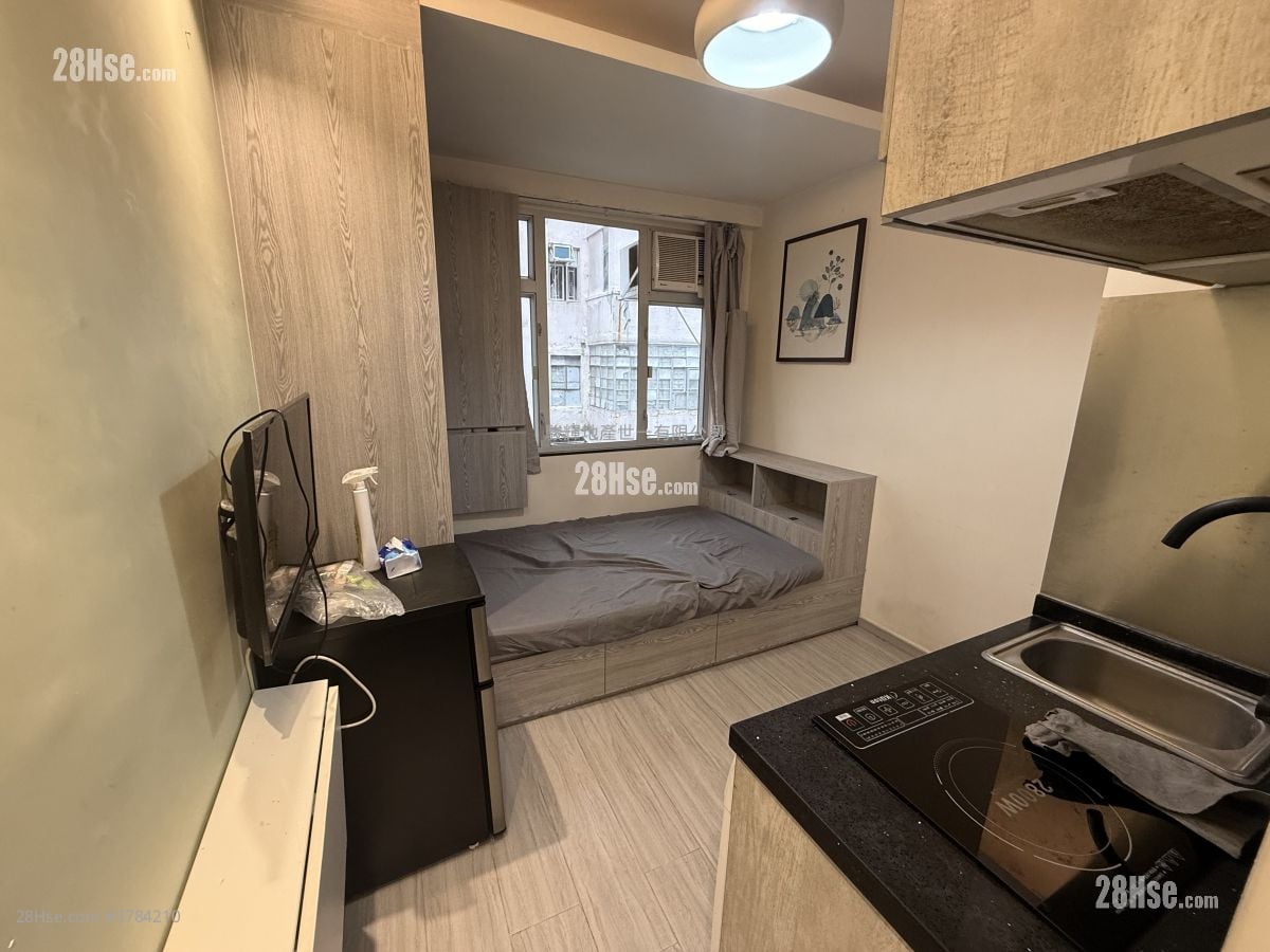 良友大厦 租盘 1 房 , 1 浴室 554 平方尺