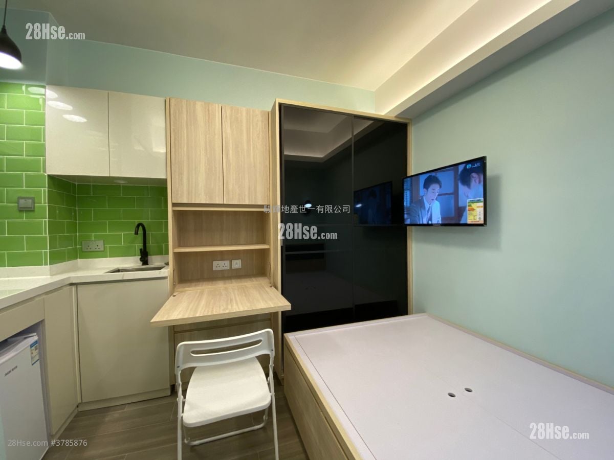 百德大厦 租盘 开放式间隔 , 1 浴室 130 平方尺