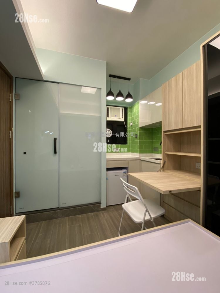 百德大厦 租盘 开放式间隔 , 1 浴室 130 平方尺