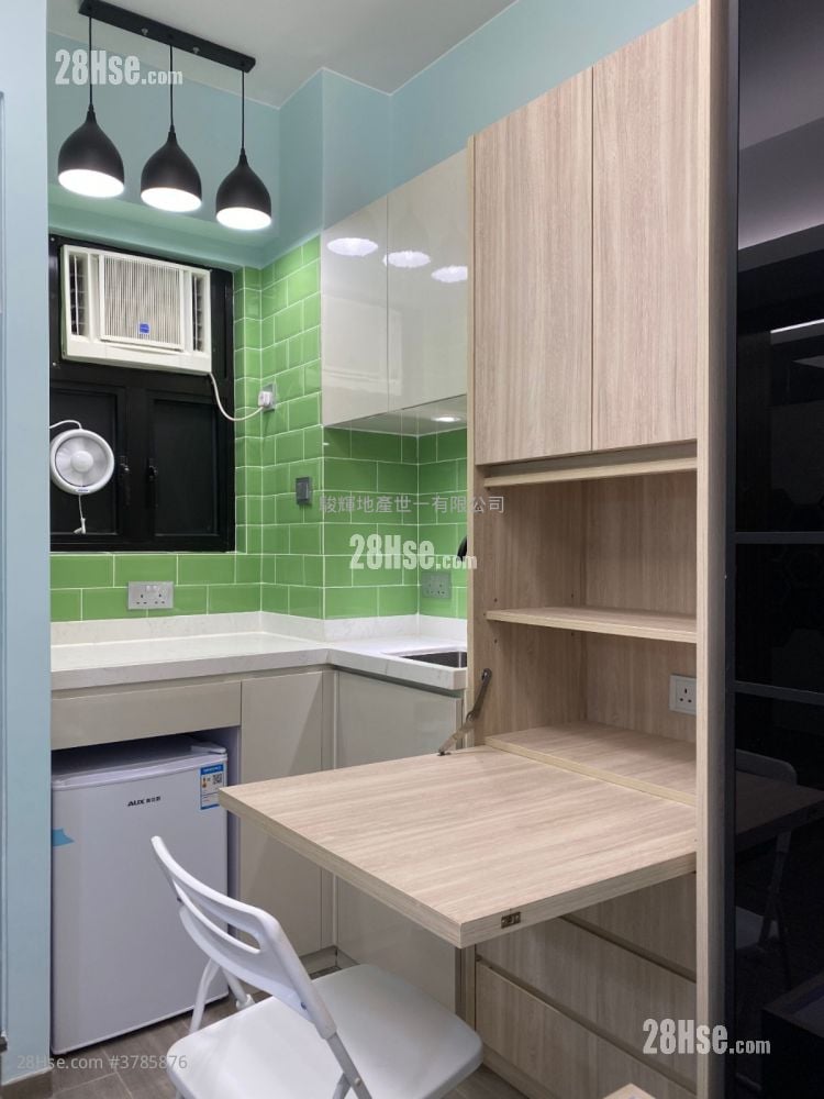 百德大厦 租盘 开放式间隔 , 1 浴室 130 平方尺