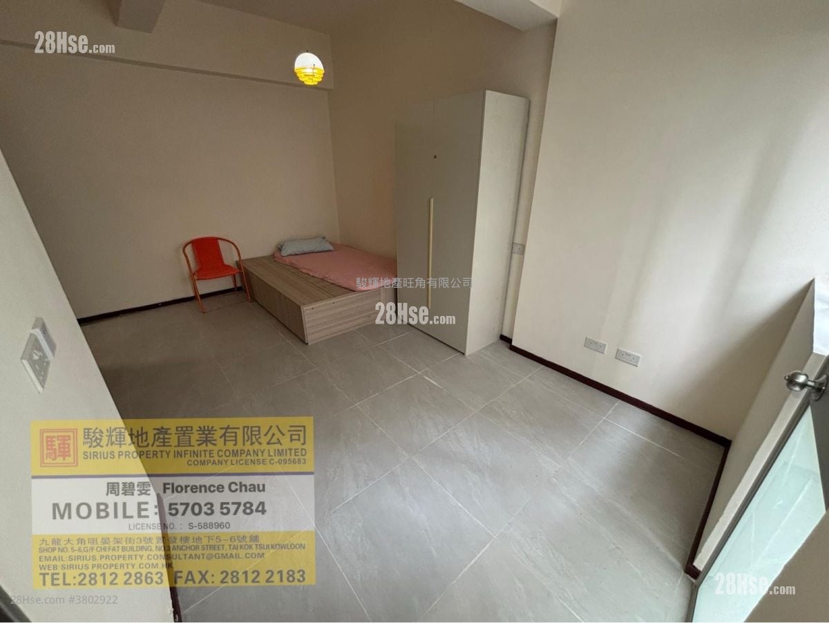 曾榕大厦 租盘 开放式间隔 , 1 浴室 1,063 平方尺