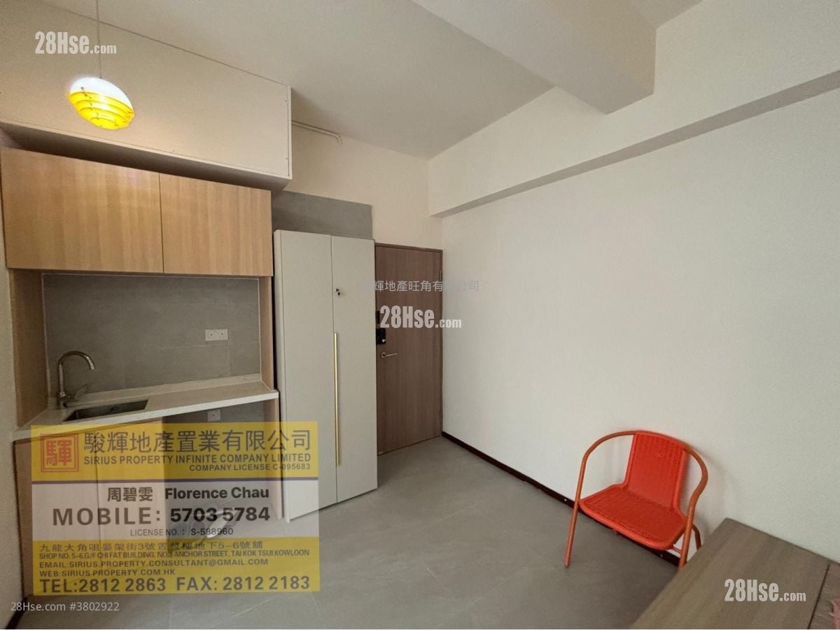 曾榕大厦 租盘 开放式间隔 , 1 浴室 1,063 平方尺