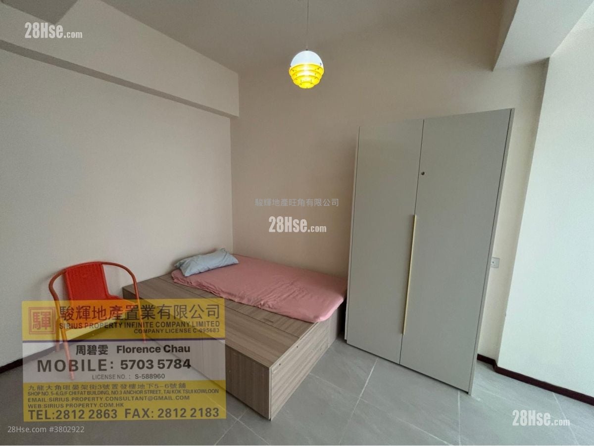 曾榕大厦 租盘 开放式间隔 , 1 浴室 1,063 平方尺