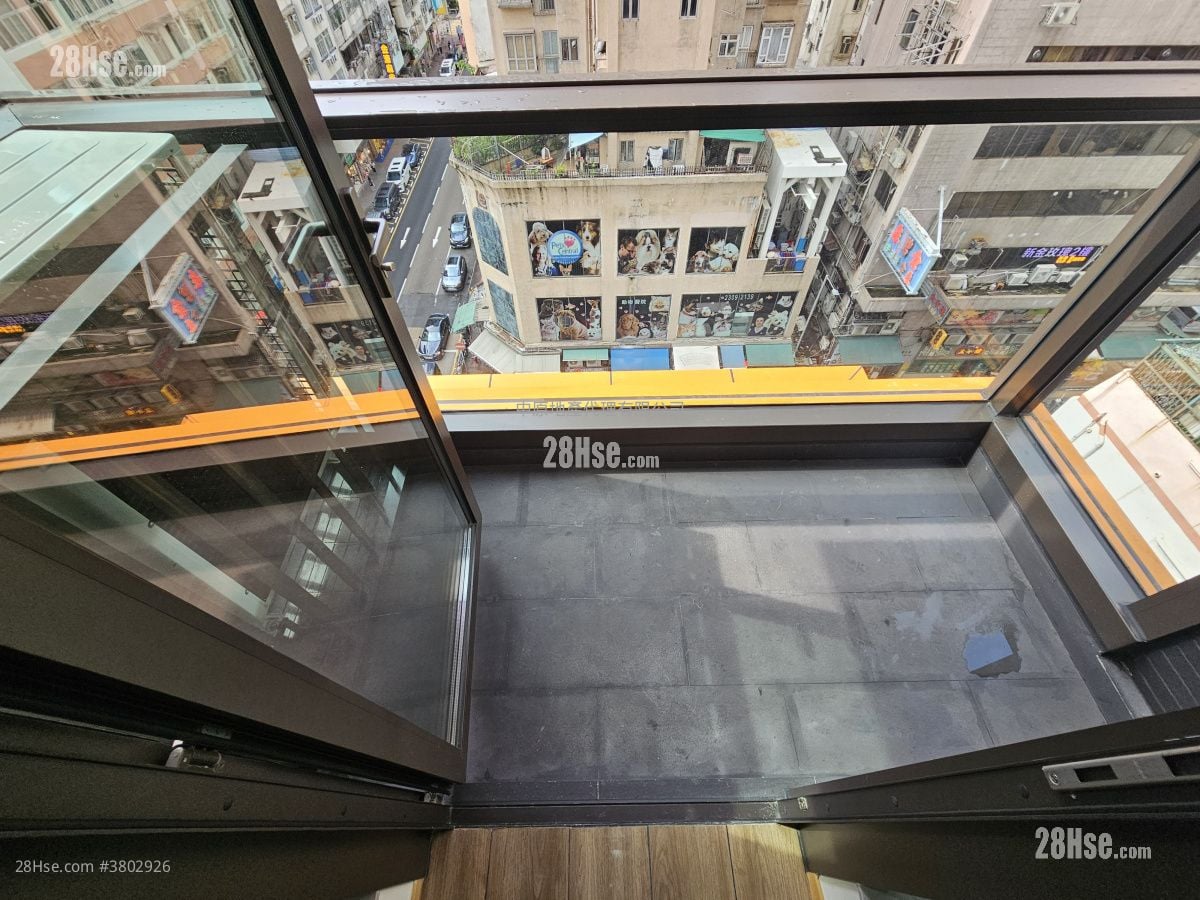 朗玥 租盘 2 房 , 1 浴室 404 平方尺