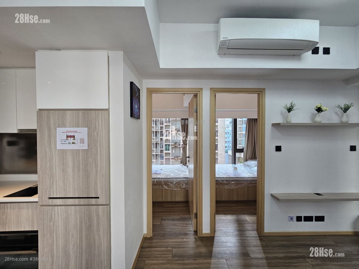 朗玥 租盘 2 房 , 1 浴室 404 平方尺