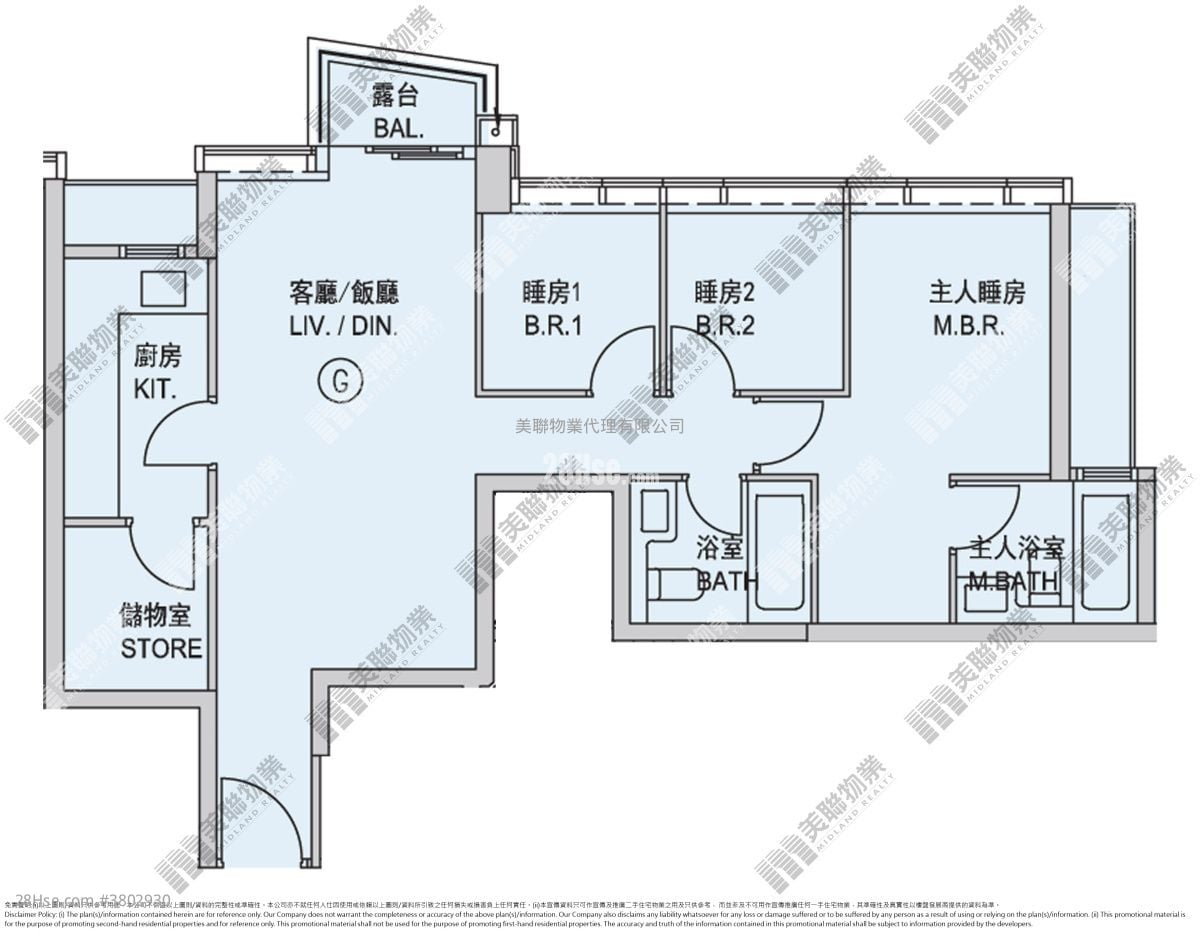 SAVANNAH 售盘 4 房 , 2 浴室 759 平方尺