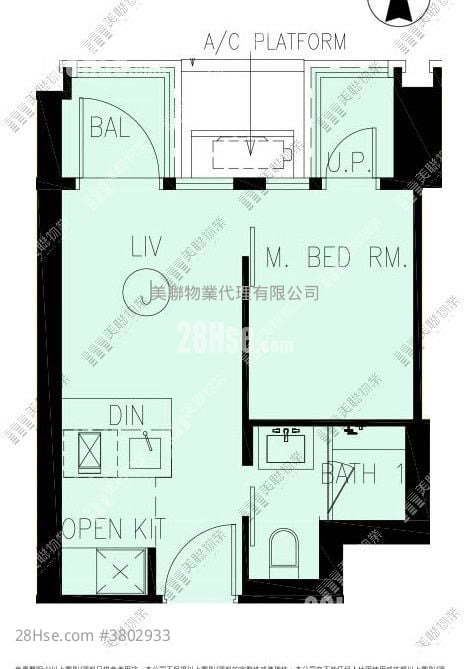 Lp6 Sell 1 Bedroom , 1 Bathroom 317 ft²