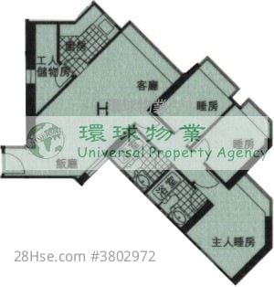 Manhattan Heights Rental 3 Bedrooms , 2 Bathrooms 715 ft²