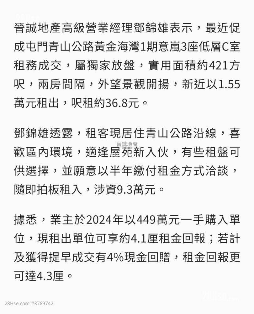 Gold Coast Bay Rental 1 Bedroom , 1 Bathroom 317 ft²