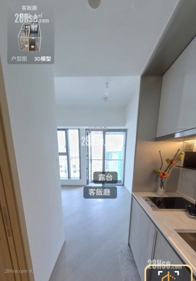 Vau Residence Rental Studio , 1 Bathroom 209 ft²