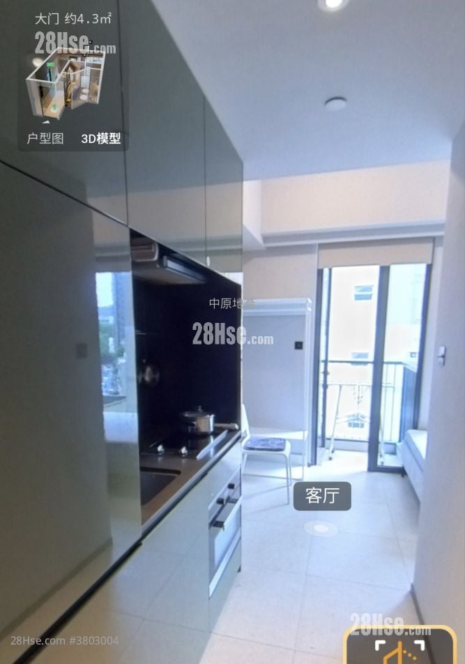 瑧桦 租盘 开放式间隔 , 1 浴室 204 平方尺