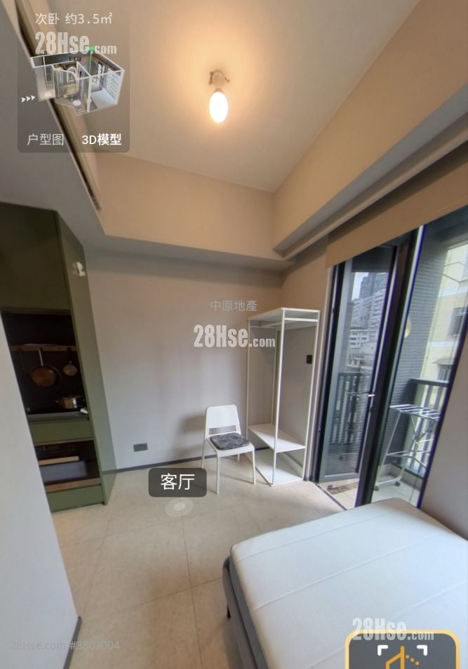 瑧桦 租盘 开放式间隔 , 1 浴室 204 平方尺