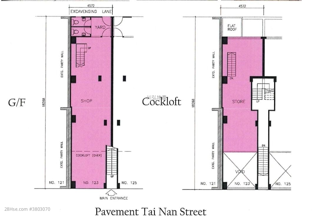 大南街123号 租盘