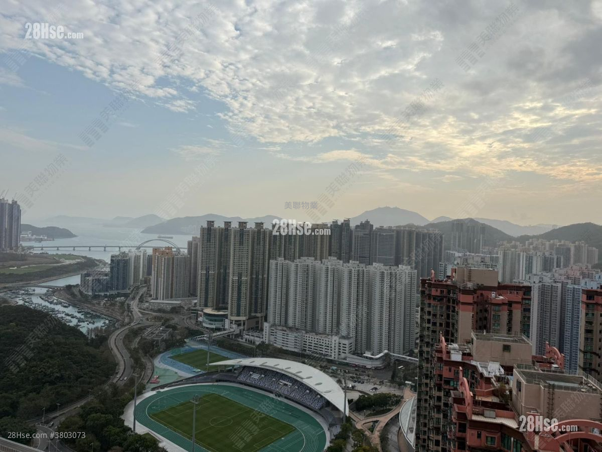 蔚蓝湾畔 租盘 2 房 , 1 浴室 950 平方尺