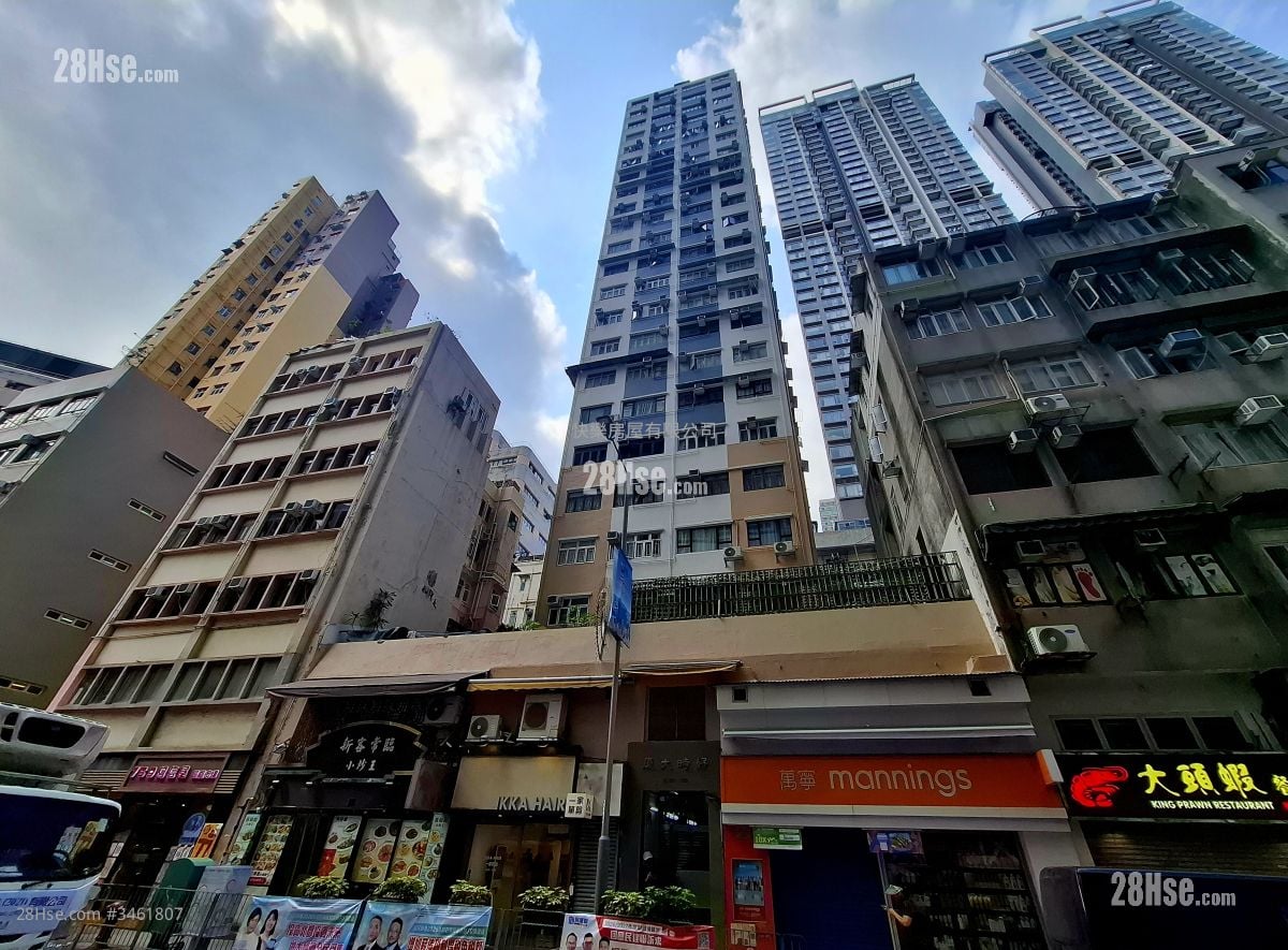 好时大厦 租盘 1 房 , 1 浴室 280 平方尺