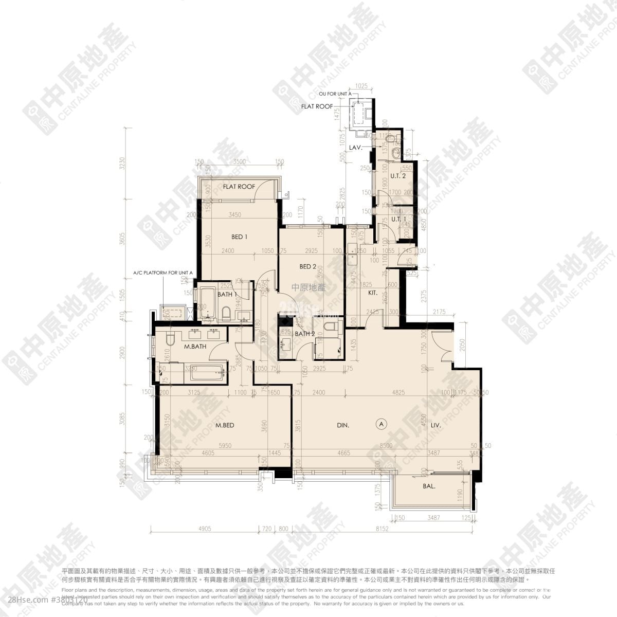 缇山 售盘 3 房 , 4 浴室 1,743 平方尺