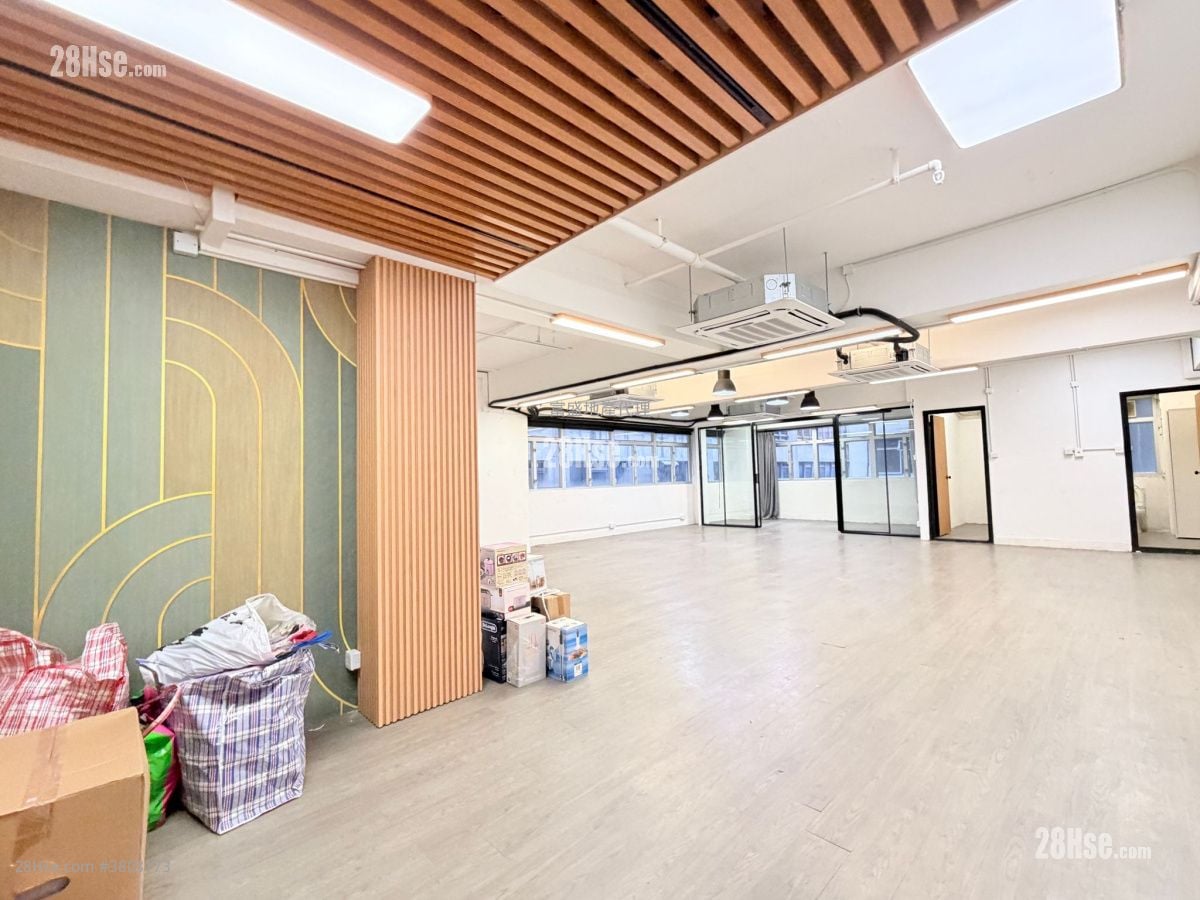 Hong Kong Industrial Centre Rental 2 Bedrooms , 1 Toilet 1,190 ft²