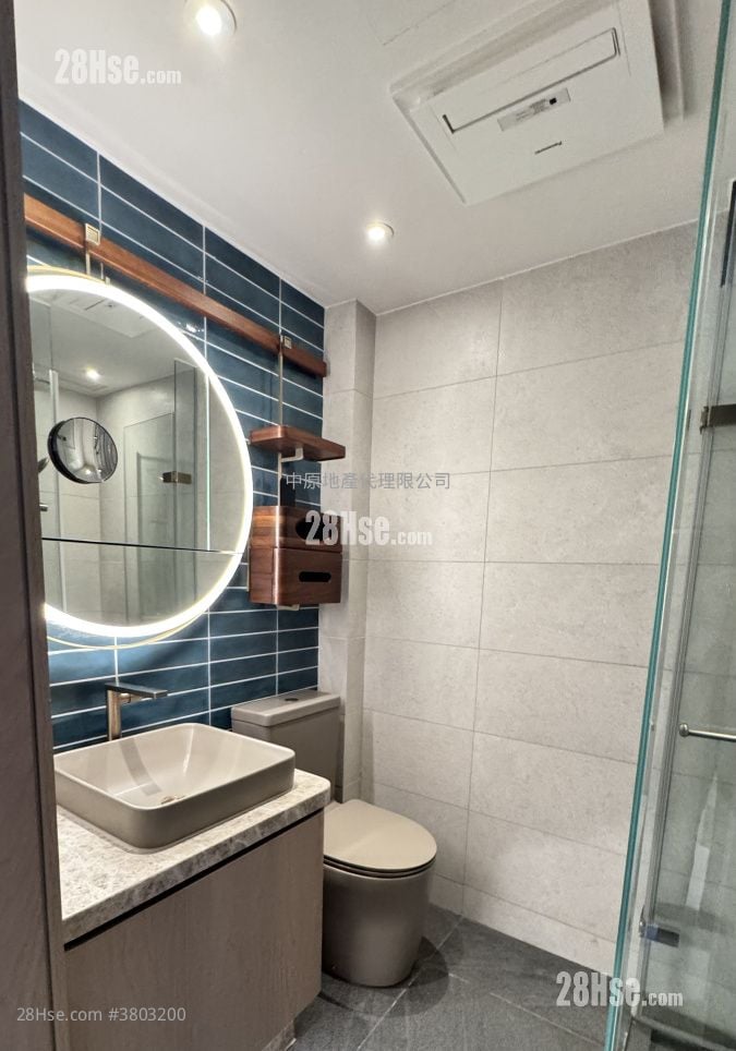 柏傲庄 租盘 开放式间隔 , 1 浴室 264 平方尺