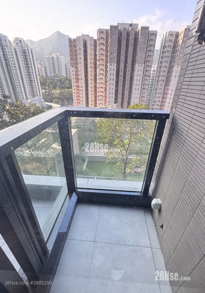 柏傲庄 租盘 开放式间隔 , 1 浴室 264 平方尺