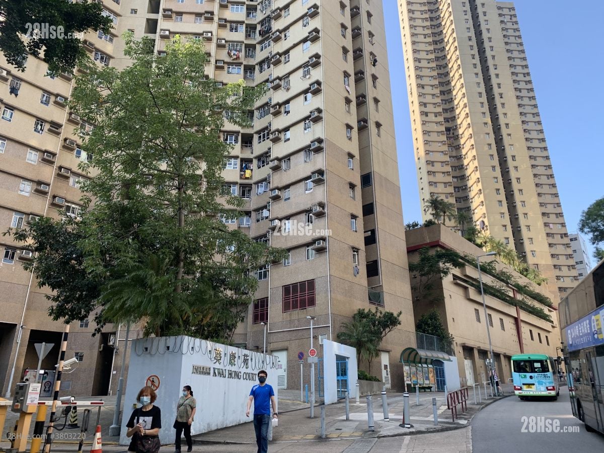 Kwai Hong Court Sell 3 Bedrooms , 1 Bathroom 578 ft²