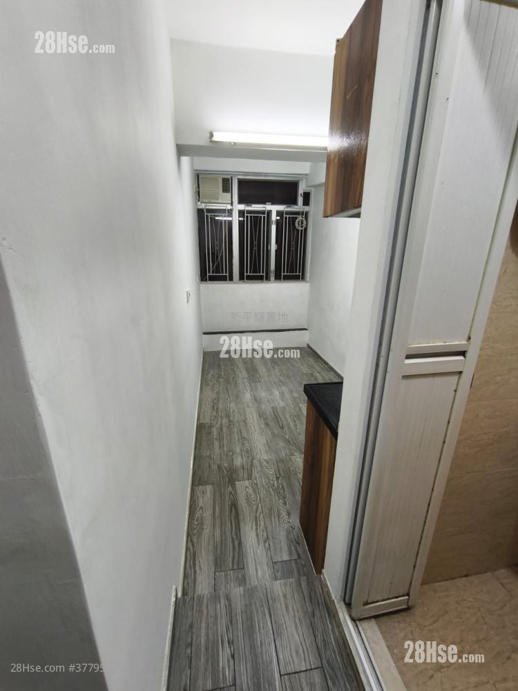 单幢楼房 租盘 开放式间隔 , 1 浴室 90 平方尺