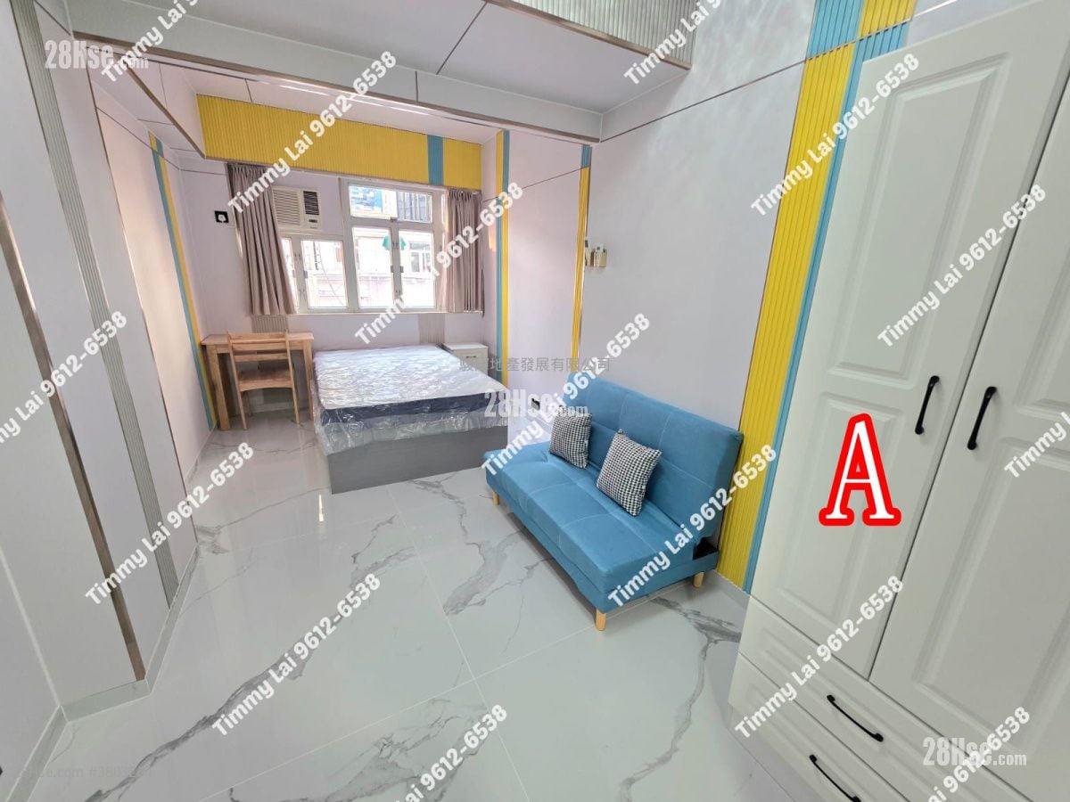 金冠大厦 租盘 开放式间隔 , 1 浴室 200 平方尺