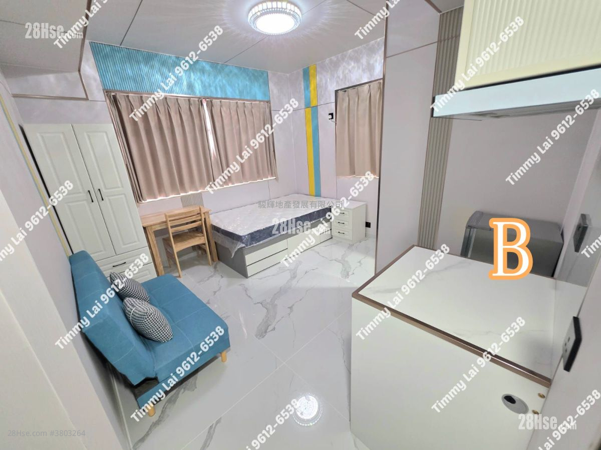 金冠大厦 租盘 开放式间隔 , 1 浴室 200 平方尺